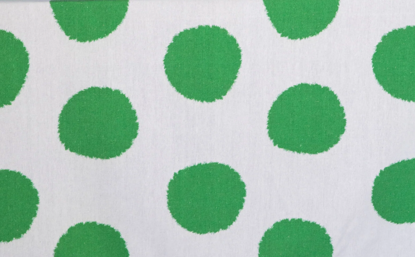 Green Polka Dot Table Runner