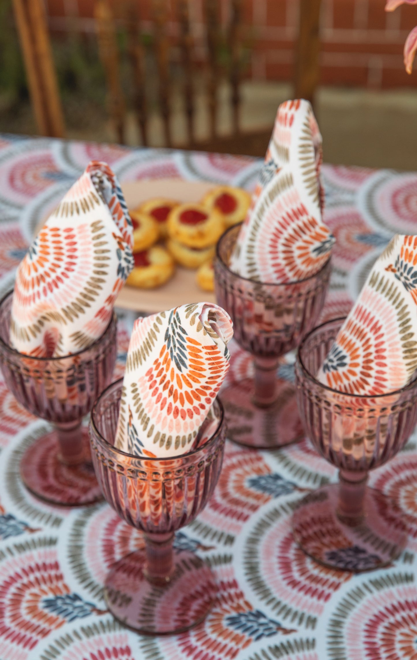 Cobblestone Rainbow Napkin